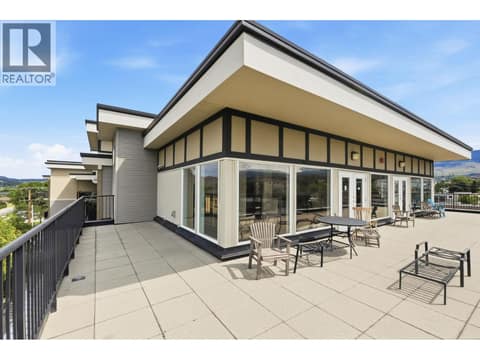 Outdoor patio of Common Space at 130 Barber Road Unit# 306, Rutland South, Kelowna