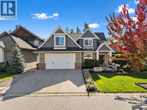 Striking modern Craftsman curb appeal at 515 Wren Place Unit# 133, Upper Mission, Kelowna