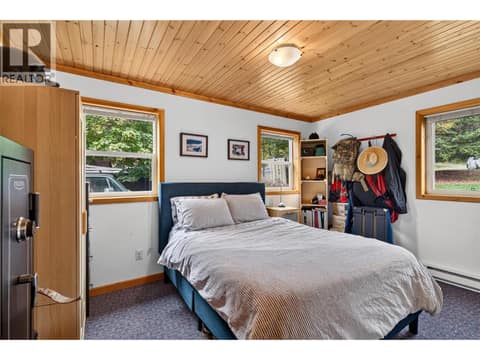 Bedroom on lower level. at 359 Kildare Way, Okanagan North, Vernon