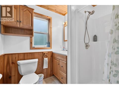 Full bathroom on lower level. at 359 Kildare Way, Okanagan North, Vernon