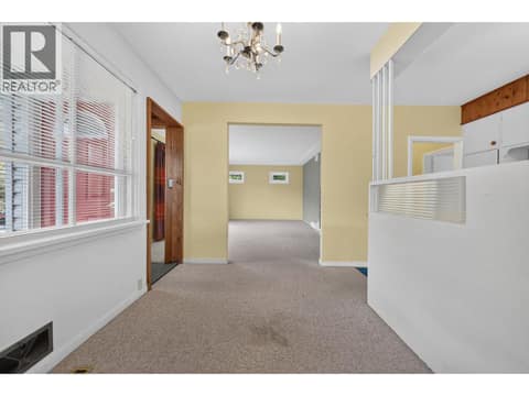 Dining room at 879 Trench Court, Kelowna North