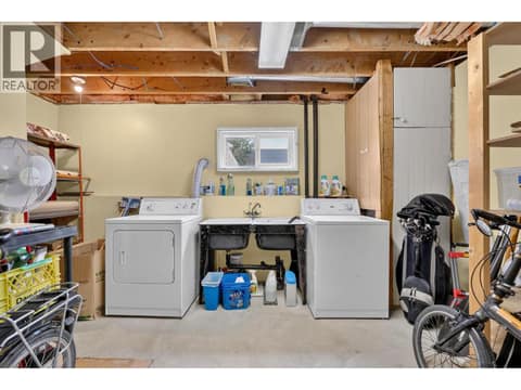 Shared laundry at 879 Trench Court, Kelowna North
