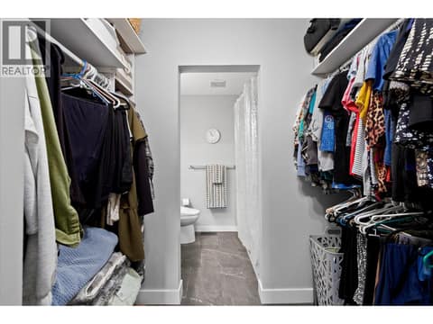 Walk-in closet at 1765 Leckie Road Unit# 219, Springfield/Spall, Kelowna