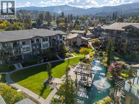 Garden and Fountain Atrium at 580 Sarsons Road Unit# 115, Lower Mission, Kelowna