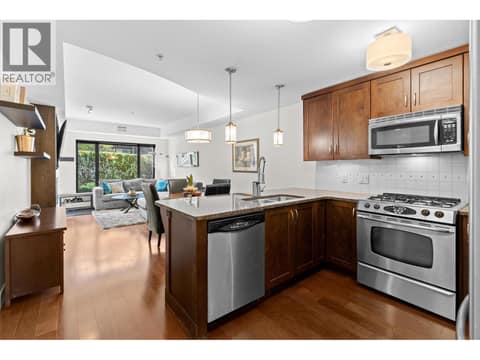 Rare 1-Bed + Den Unit at 580 Sarsons Road Unit# 115, Lower Mission, Kelowna