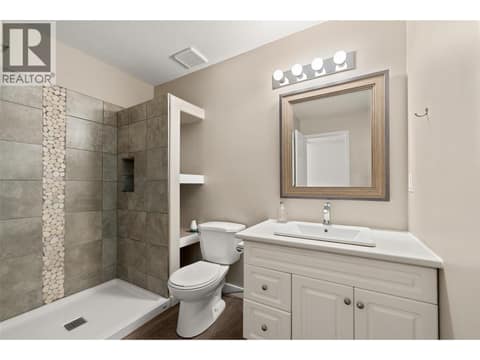Bathroom #3 | Lower Level at 3220 McIver Road, Glenrosa, West Kelowna