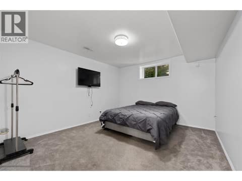 Bedroom #5 | Lower Level at 3220 McIver Road, Glenrosa, West Kelowna