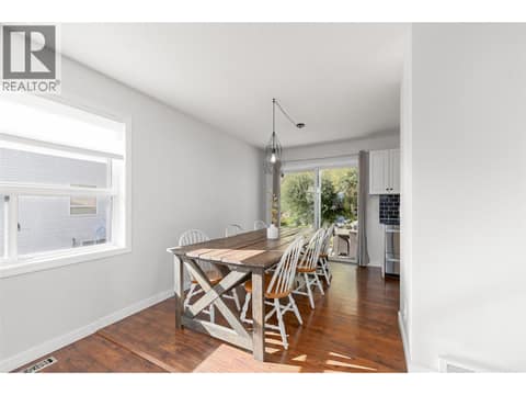 Dining Room | Main Level at 3220 McIver Road, Glenrosa, West Kelowna