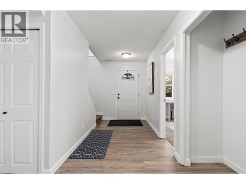 Foyer | Lower Level - With walk-up access to main level at 3220 McIver Road, Glenrosa, West Kelowna