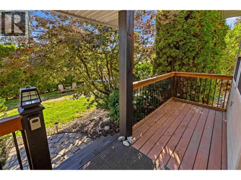Front Porch | Lower Level at 3220 McIver Road, Glenrosa, West Kelowna