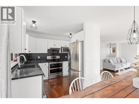 Kitchen | Main Level - with stainless steel appliances at 3220 McIver Road, Glenrosa, West Kelowna