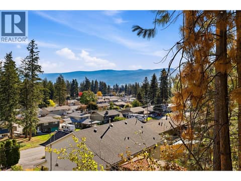 Neighbourhood &  valley views from the properties walking path! at 3220 McIver Road, Glenrosa, West Kelowna