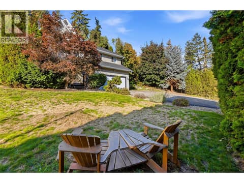 Plenty of additional yard space at the front of the house! at 3220 McIver Road, Glenrosa, West Kelowna