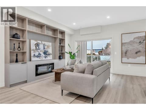 Photos shown are from a completed unit in an earlier phase. Finishes, layout, and features may vary. at 784 ARGYLE Street Unit# 110, Main North, Penticton