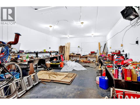 Inside shop at 9524 Tranquille Criss Creek Road, Red Lake, Kamloops