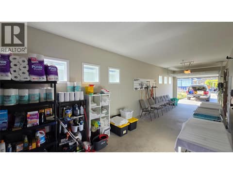 Extra long garage at 7018 Terazona Drive Unit# 481, Fintry, Kelowna