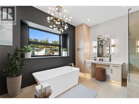 Ensuite AI generated accessories or furnishings at 10313 Long Road, Lake Country South West