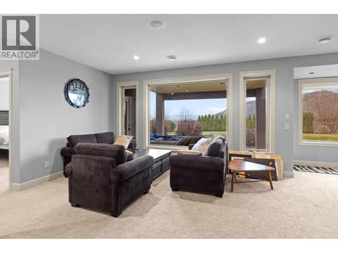 Family Room Basement at 1911 Cornerstone Drive, Shannon Lake, West Kelowna