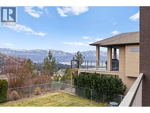 Lake view from the deck at 1911 Cornerstone Drive, Shannon Lake, West Kelowna