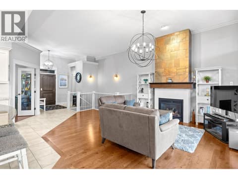 Living Room Main Floor at 1911 Cornerstone Drive, Shannon Lake, West Kelowna