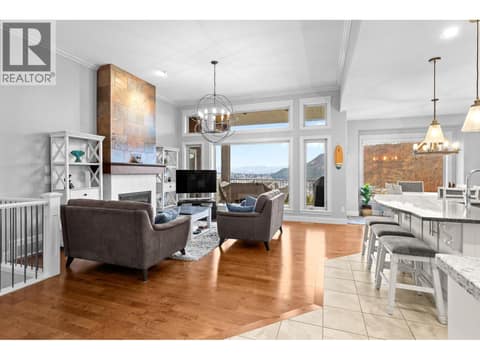Living Room Main Floor at 1911 Cornerstone Drive, Shannon Lake, West Kelowna