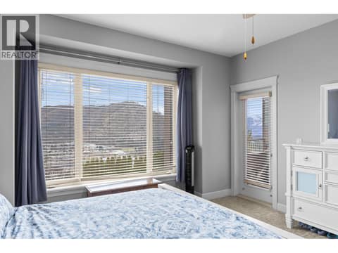 Primary with deck access at 1911 Cornerstone Drive, Shannon Lake, West Kelowna