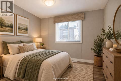 Digitally Altered Bedroom at 610 Katherine Road Unit# 62, West Kelowna Estates