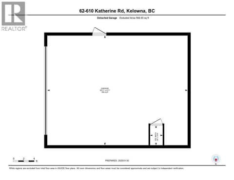 Shop Layout at 610 Katherine Road Unit# 62, West Kelowna Estates
