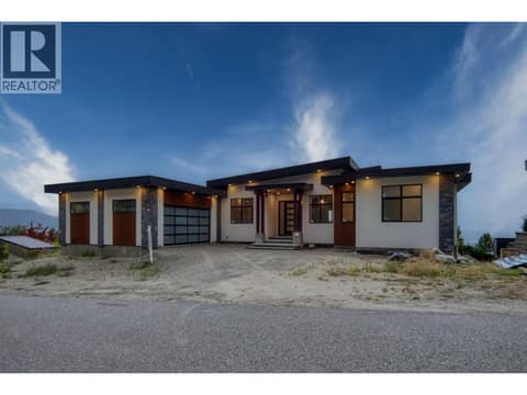 Front of Home at 2835 Outlook Way, Naramata Rural
