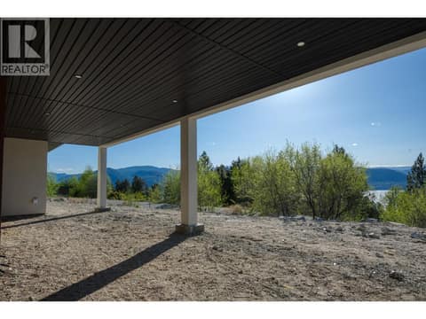Lower patio area at 2835 Outlook Way, Naramata Rural