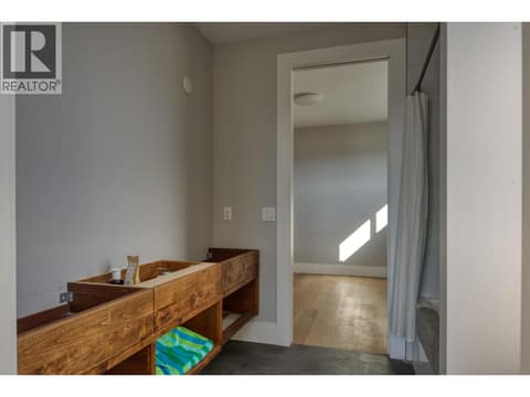 Shared Bathroom with Bedroom 2 and 3 at 2835 Outlook Way, Naramata Rural