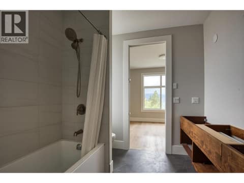Shared Bathroom with Bedroom 2 and 3 at 2835 Outlook Way, Naramata Rural