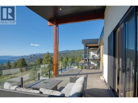View off covered deck! at 2835 Outlook Way, Naramata Rural