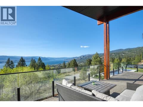 View off covered deck! at 2835 Outlook Way, Naramata Rural