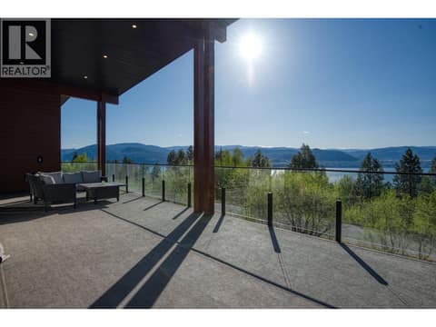 View off covered deck! at 2835 Outlook Way, Naramata Rural