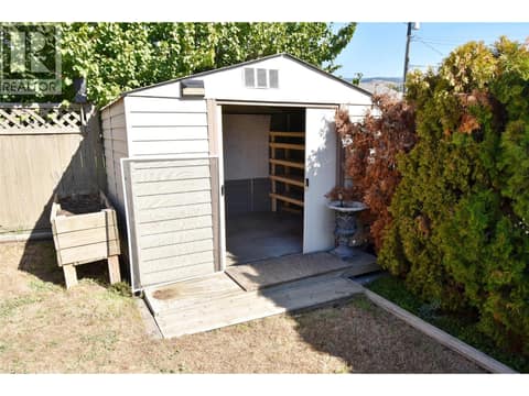 Garden shed at 5309 21 Street, Harwood, Vernon