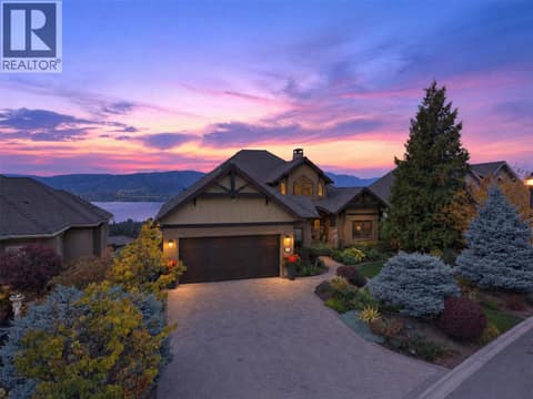 Architectural elegance with big views & a thoughtful floor plan at 734 Marin Crescent, Upper Mission, Kelowna