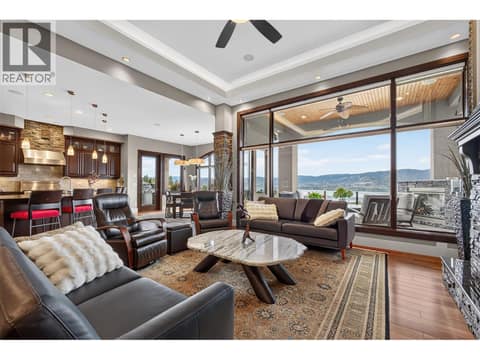 Live amongst an elevated Okanagan backdrop at 734 Marin Crescent, Upper Mission, Kelowna