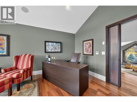 Take in the views right from your desk at 734 Marin Crescent, Upper Mission, Kelowna
