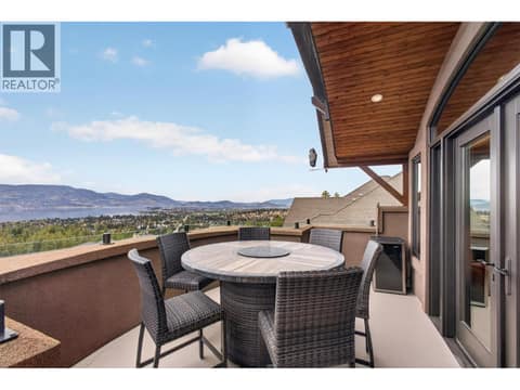 With it's very own patio at 734 Marin Crescent, Upper Mission, Kelowna
