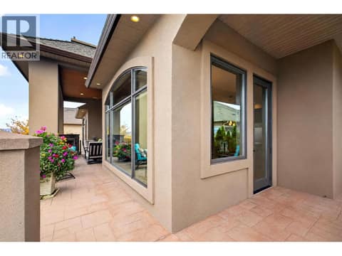 Wrap-around patio at 734 Marin Crescent, Upper Mission, Kelowna