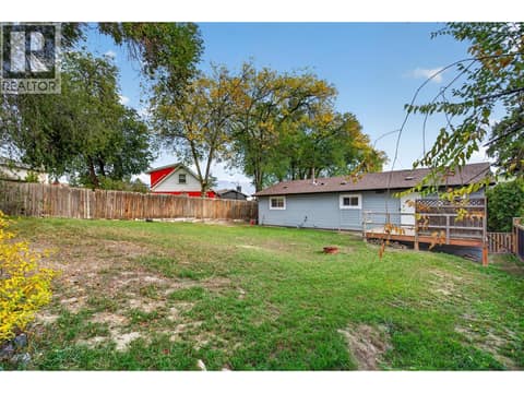 Backyard at 5113 27 Avenue, Bella Vista, Vernon