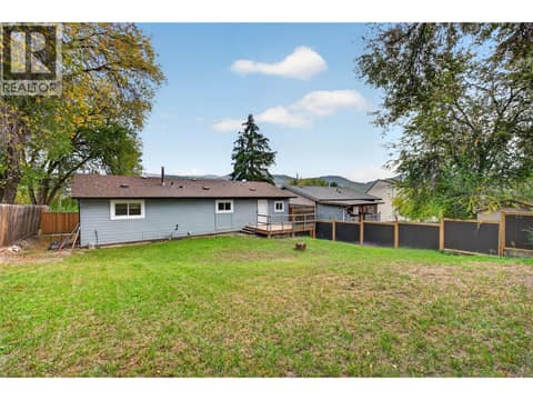 Backyard at 5113 27 Avenue, Bella Vista, Vernon