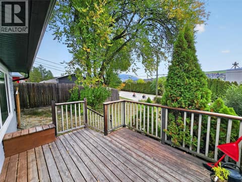 Front Deck at 5113 27 Avenue, Bella Vista, Vernon