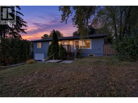 Front Yard. This picture has been enhanced for dramatic effect at 5113 27 Avenue, Bella Vista, Vernon