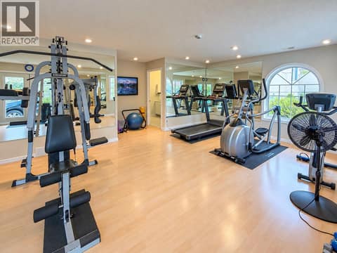 Clubhouse gym at 15 Hudson's Bay Trail Unit# 803, South Kamloops