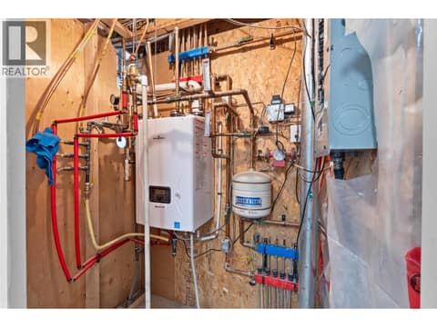 Hot water heating system for heated floors and hot water at 15 Hudson's Bay Trail Unit# 803, South Kamloops