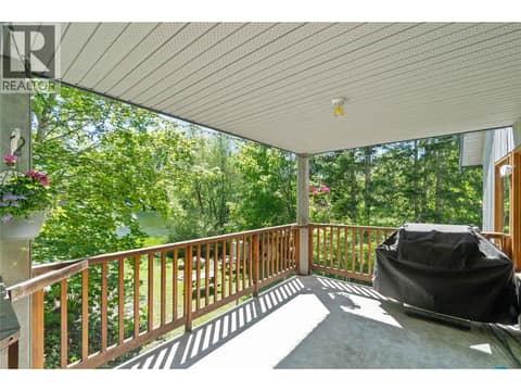 Main Floor covered deck at 769 & 771 Gardom Lake Road, Enderby / Grindrod