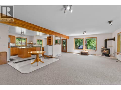 Main Home Kitchen / Living Room at 769 & 771 Gardom Lake Road, Enderby / Grindrod