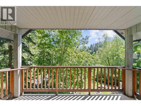 Primary Bedroom Private Deck at 769 & 771 Gardom Lake Road, Enderby / Grindrod